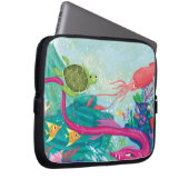 Versteckte Ozeanschätze Laptopschutzhülle (Vorne Rechts)