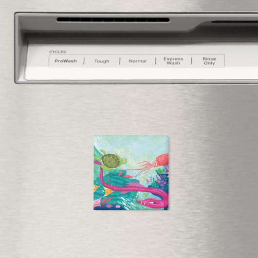 Versteckte Ozeanschätze Magnet (In Situ (Geschirrspüler))