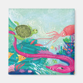 Versteckte Ozeanschätze Magnet (Vorne)