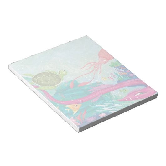 Versteckte Ozeanschätze Notizblock (angewinkelt)