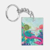 Versteckte Ozeanschätze Schlüsselanhänger (Vorderseite links)