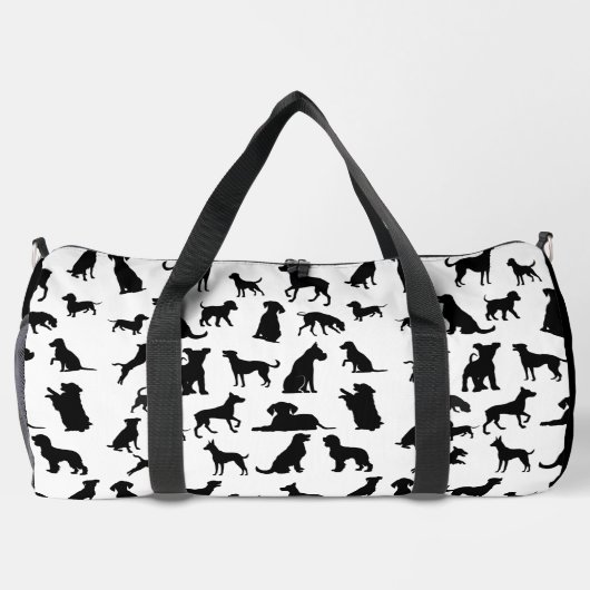 Versteckte Paws Duffle Bag (Rückseite)