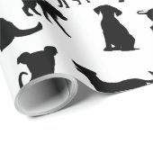 Versteckte Paws Geschenkpapier (Rolleneckpunkt)