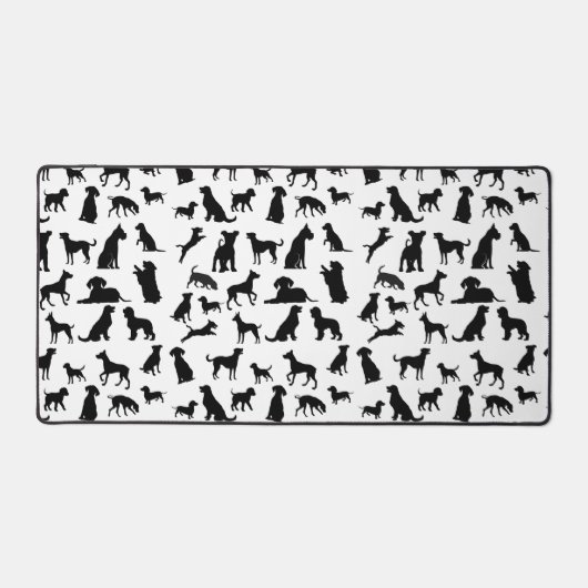 Versteckte Paws Schreibtischunterlage (Vorderseite)