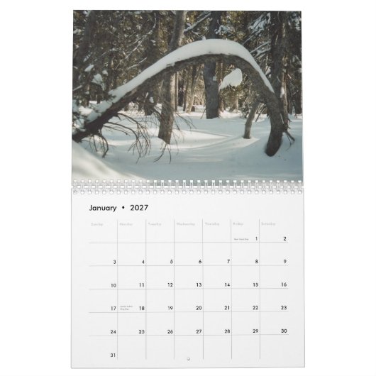 Versteckte Schätze 2011 Kalender (Jan 2027)