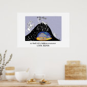 Versteckte Schätze Poster (Küche)