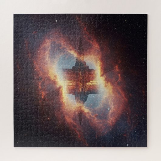 Versteckte Stadt in verschiedenen Universellen Rei Puzzle (Horizontal)