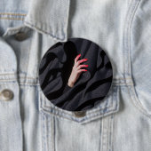 Versteckte Sternennacht-Hidschab-Hand-Illustration Button (Beispiel)