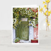 versteckte Tür Karte (Gelbe Blume)