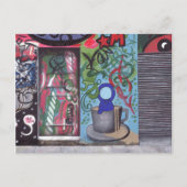 versteckte Tür Postkarte (Vorderseite)