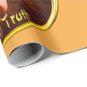 Versteckte Wahrheitsymbol-Kunst Geschenkpapier (Rolleneckpunkt)