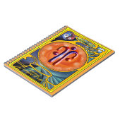 Versteckte Wahrheitsymbol-Kunst Notizblock (Linke Seite)