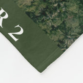 Versteckte Waldsee-Tischplatten-Spielkarte TTRPG Fleecedecke (Ecke)