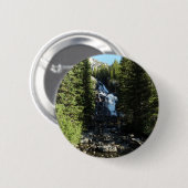 Versteckte Wasserfälle im Grand Teton Nationalpark Button (Vorne & Hinten)