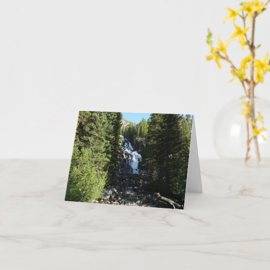 Versteckte Wasserfälle im Grand Teton Nationalpark Karte (Gelbe Blume)