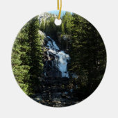 Versteckte Wasserfälle im Grand Teton Nationalpark Keramikornament (Vorne)