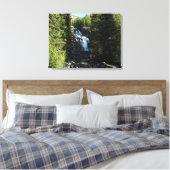 Versteckte Wasserfälle im Grand Teton Nationalpark Leinwanddruck (Insitu (Schlafzimmer))