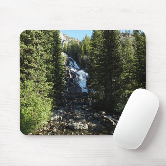 Versteckte Wasserfälle im Grand Teton Nationalpark Mousepad (Mit Mouse)