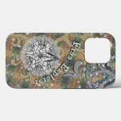 Versteckte zarte Camouflage und Ihr Text Case-Mate iPhone Hülle (Rückseite (Horizontal))