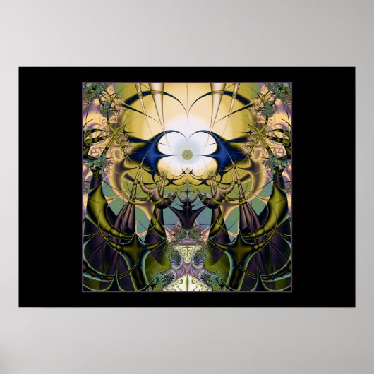 versteckter Altar im Sumpf Poster (Vorne)