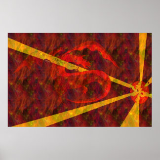 Versteckter Drache Poster