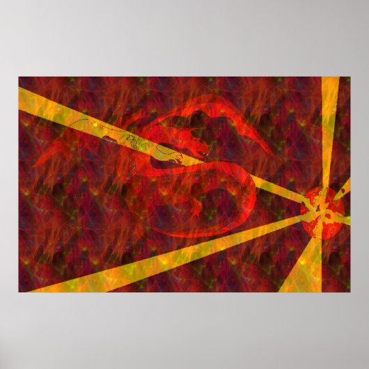 Versteckter Drache Poster (Vorne)