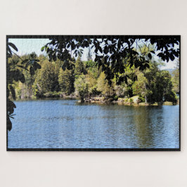 Versteckter Friedlicher See Puzzle