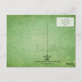 Versteckter Garten Postkarte (Rückseite)