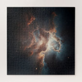 Versteckter Geist unter galaktischer Atmosphäre im Puzzle (Horizontal)