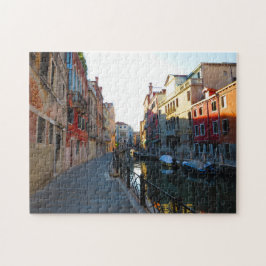 Versteckter Kanal in Venedig - Puzzle