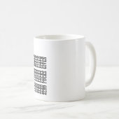 Versteckter Message-Individuelle Name - Sarcastic- Kaffeetasse (VorderseiteRechts)