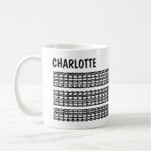 Versteckter Message-Individuelle Name - Sarcastic- Kaffeetasse (Links)