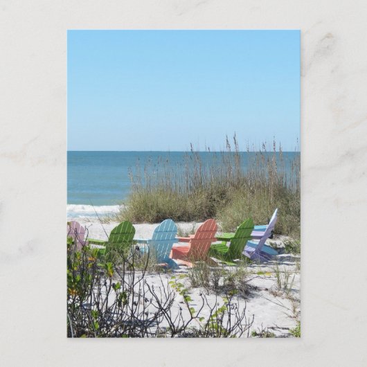 Versteckter Regenbogen Postkarte (Vorderseite)