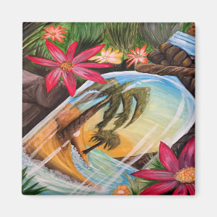 versteckter Schatz Magnet