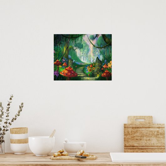 versteckter Schatz Poster (Küche)