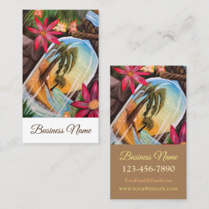 versteckter Schatz Visitenkarte