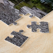 Versteckter See Blick Gletscher Nationalpark Monta Puzzle (Seite)