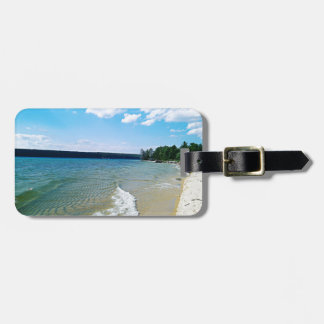 Versteckter Strand Gepäckanhänger