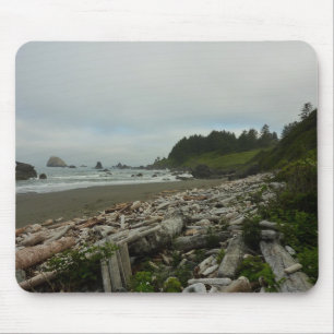 Versteckter Strand I im Redwood National Park Mousepad
