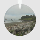 Versteckter Strand I im Redwood National Park Ornament (Rückseite)