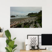 Versteckter Strand I im Redwood National Park Poster (Heimbüro)