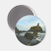 Versteckter Strand II im Redwood National Park Magnet (Vorderseite/Rückseite)