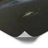 Versteckter Strand II im Redwood National Park Poster (Ecke)