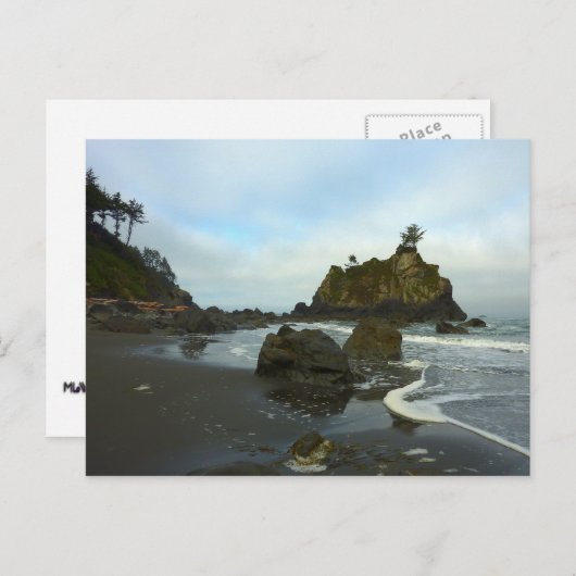 Versteckter Strand II im Redwood National Park Postkarte