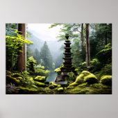 Versteckter Tempel Poster (Vorne)