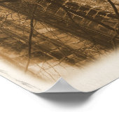 Versteckter Turm Poster (Ecke)