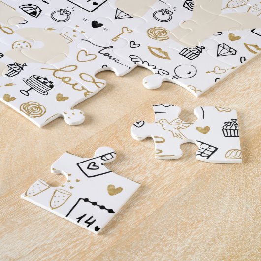 Versteckter Vorschlag Verlobung Jigsaw Puzzle (Seite)