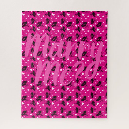 Versteckter Vorschlag Verlobung Jigsaw Puzzle (Vertikal)