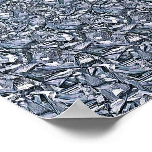 Verstecktes 3D-Bild Poster (Ecke)