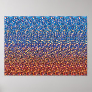 Verstecktes 3D-Stereogramm-Poster - Wächter der Ve Poster